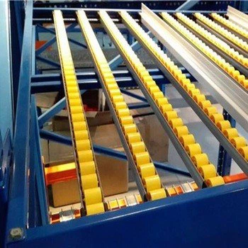 Carton Flow Through Rolling Mobile Rack  (4)