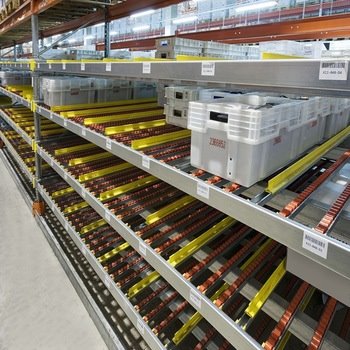 Industrial Carton Flow Through Roller Rack Industrial Carton Flow Through Roller Rack