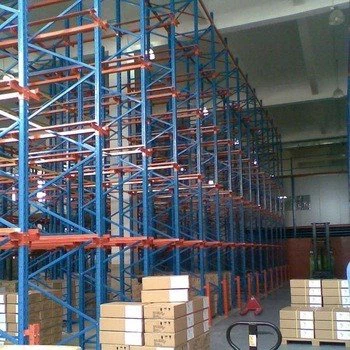 storage steel drive-through rack