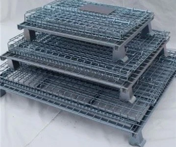 Foldable Warehouse Wire Mesh Storage Cage Foldable Warehouse Wire Mesh Storage Cage